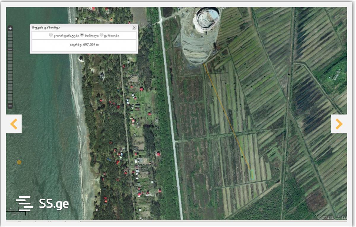 For Sale Sasoplo-Sameurneo Land Plot Ozurgetis Munitsipalitetshi view 5