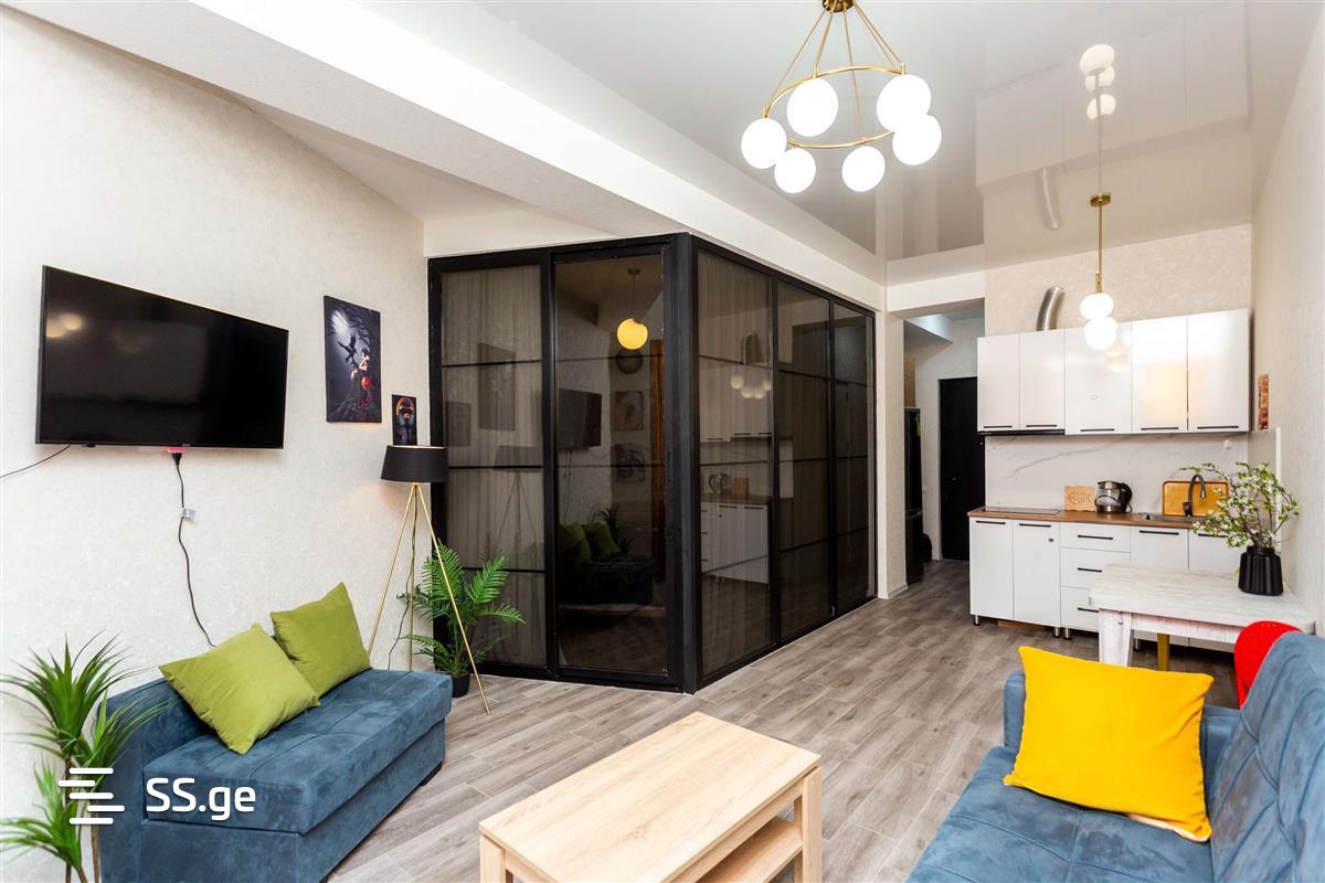 2 Room Flat Daily Rent. Gldani view 3