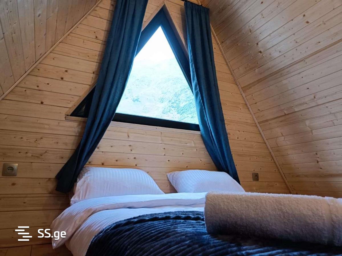 2 Room Summer Cottage Daily Rent. Kazbegi view 10