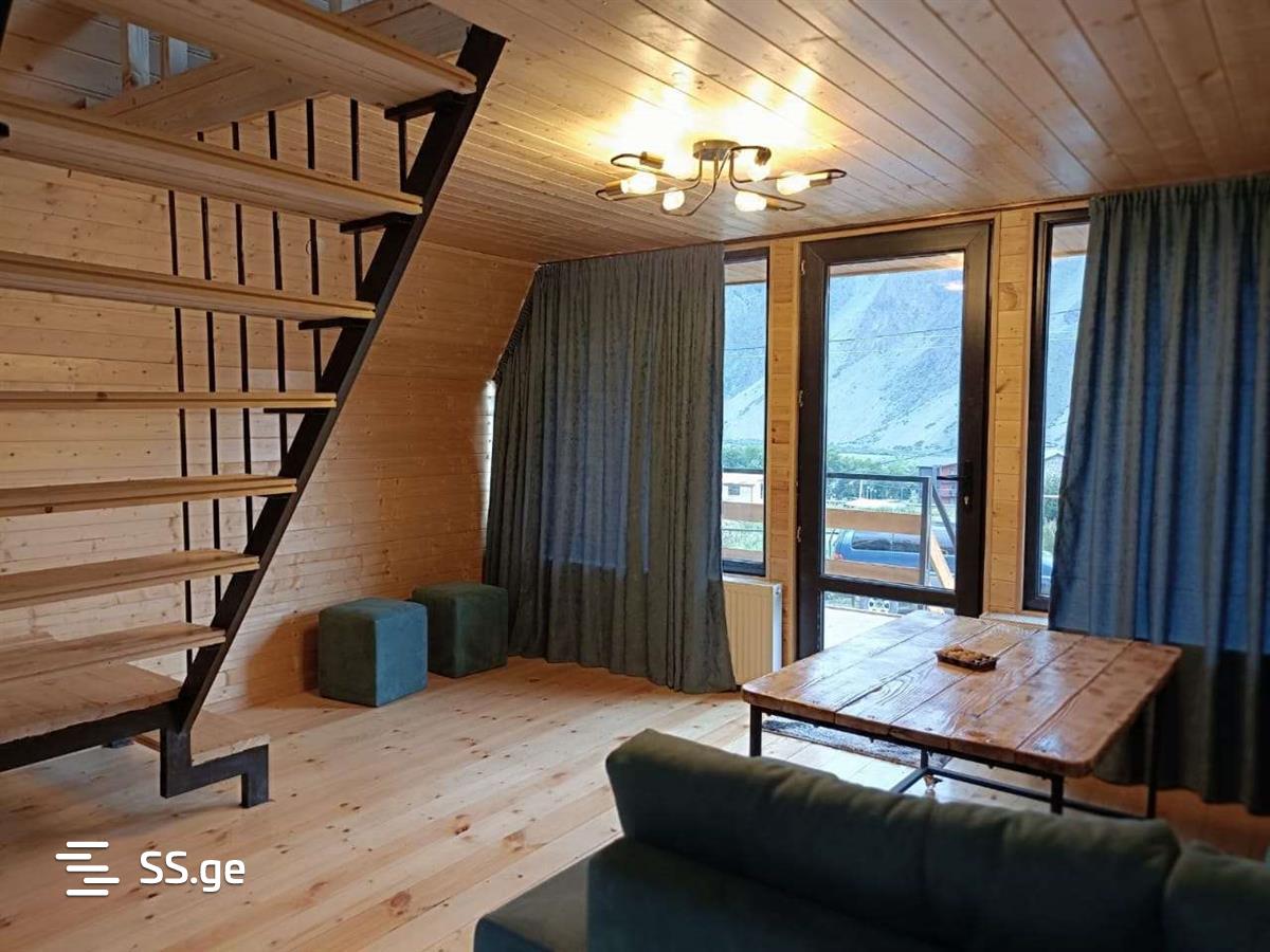 2 Room Summer Cottage Daily Rent. Kazbegi view 9