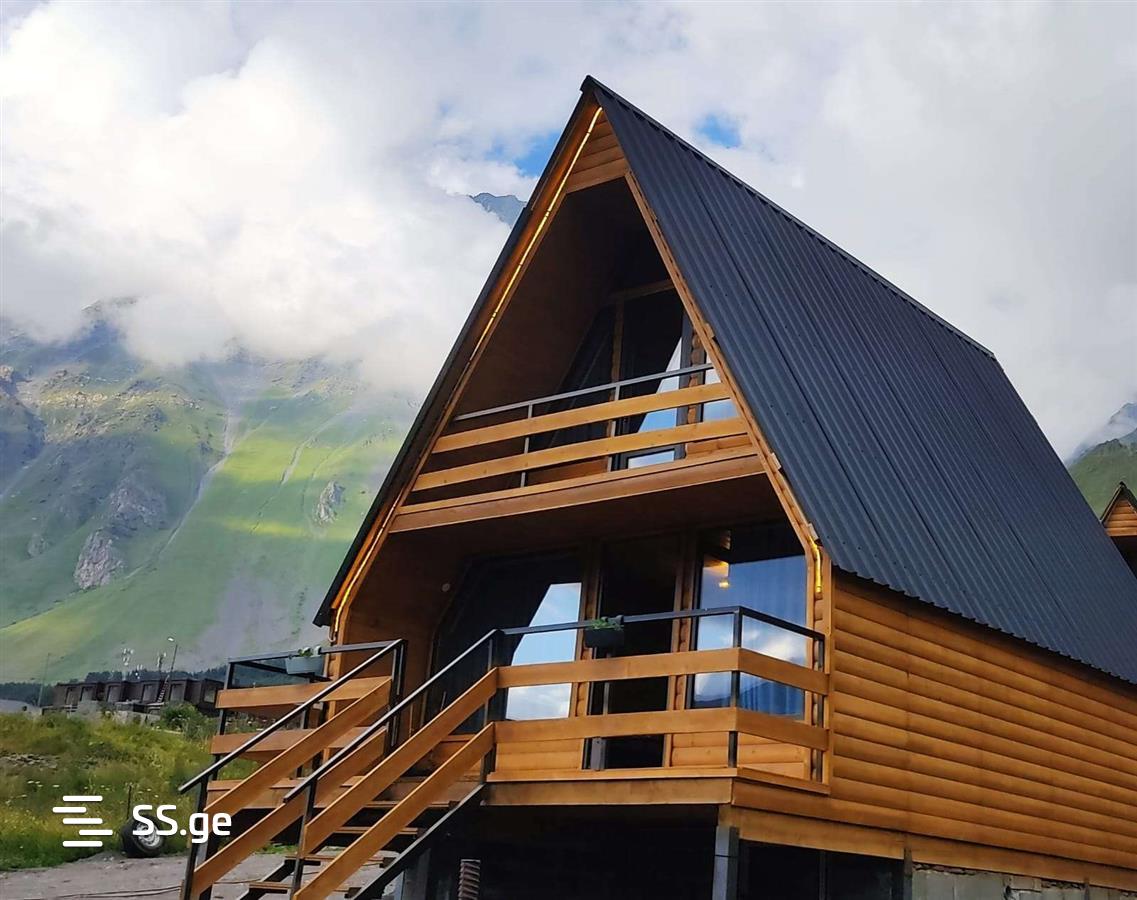 2 Room Summer Cottage Daily Rent. Kazbegi view 1