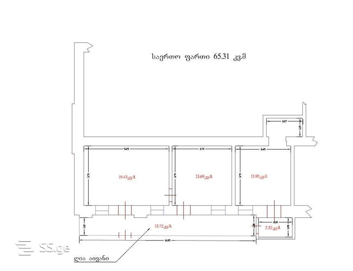 2 Room Flat For Sale view 10