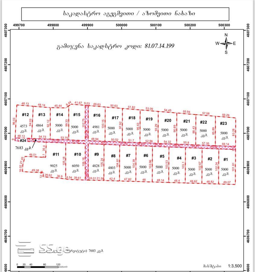 Land For Sale. Gamarjveba view 3