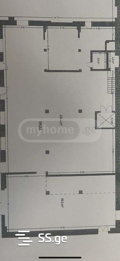 Store/Industrial Property For Rent. Nadzaladevi view 3