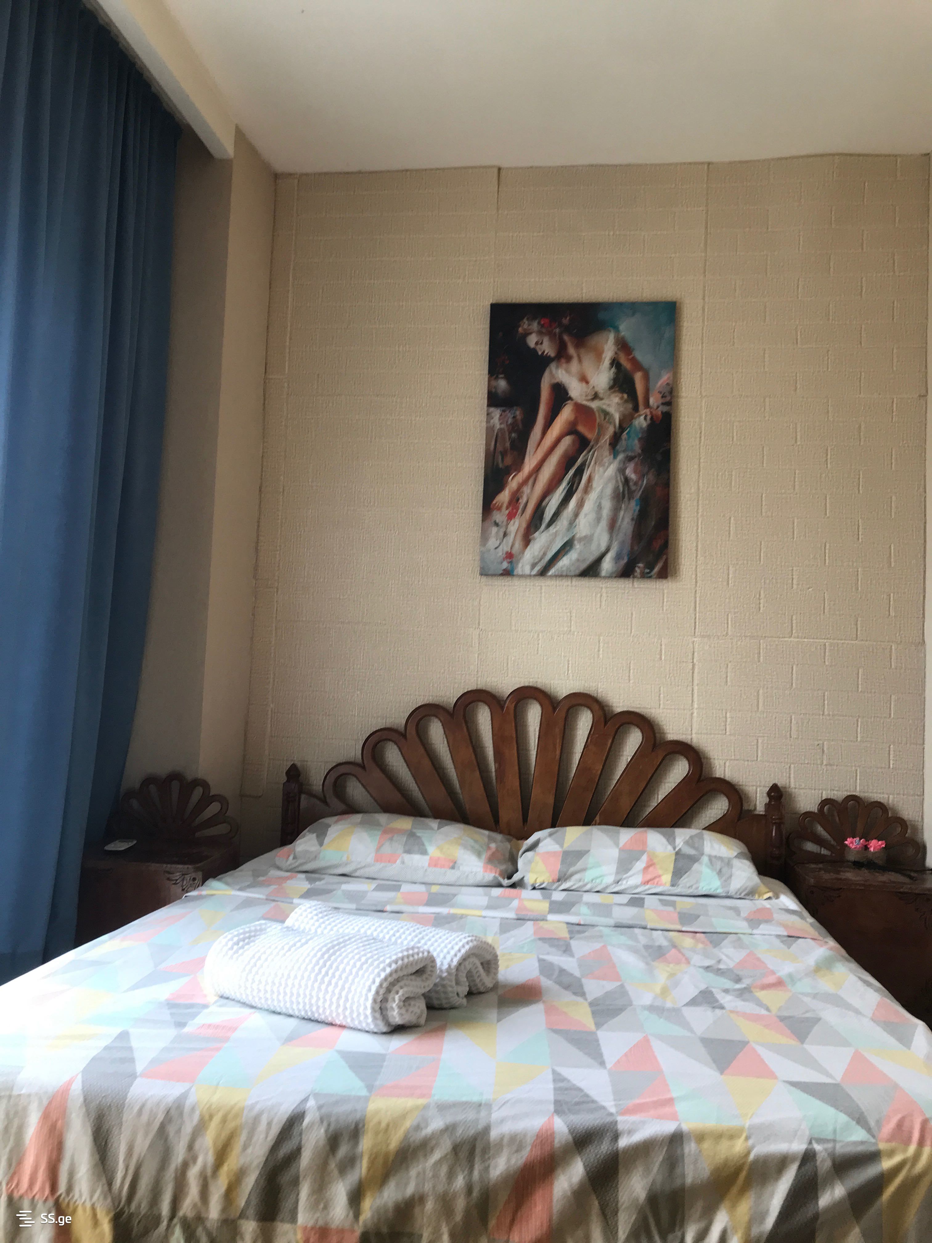 1 Room Flat Daily Rent. Varketili view 10