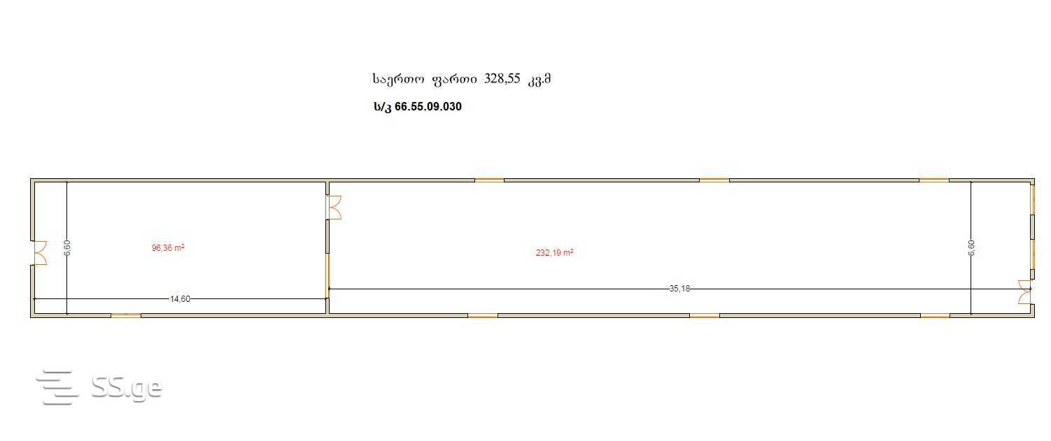 იყიდება Store-Industrial Property გორიში view 11