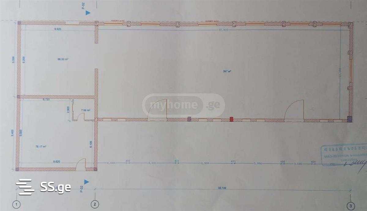 Store-Industrial Property For Rent. Samgori view 2
