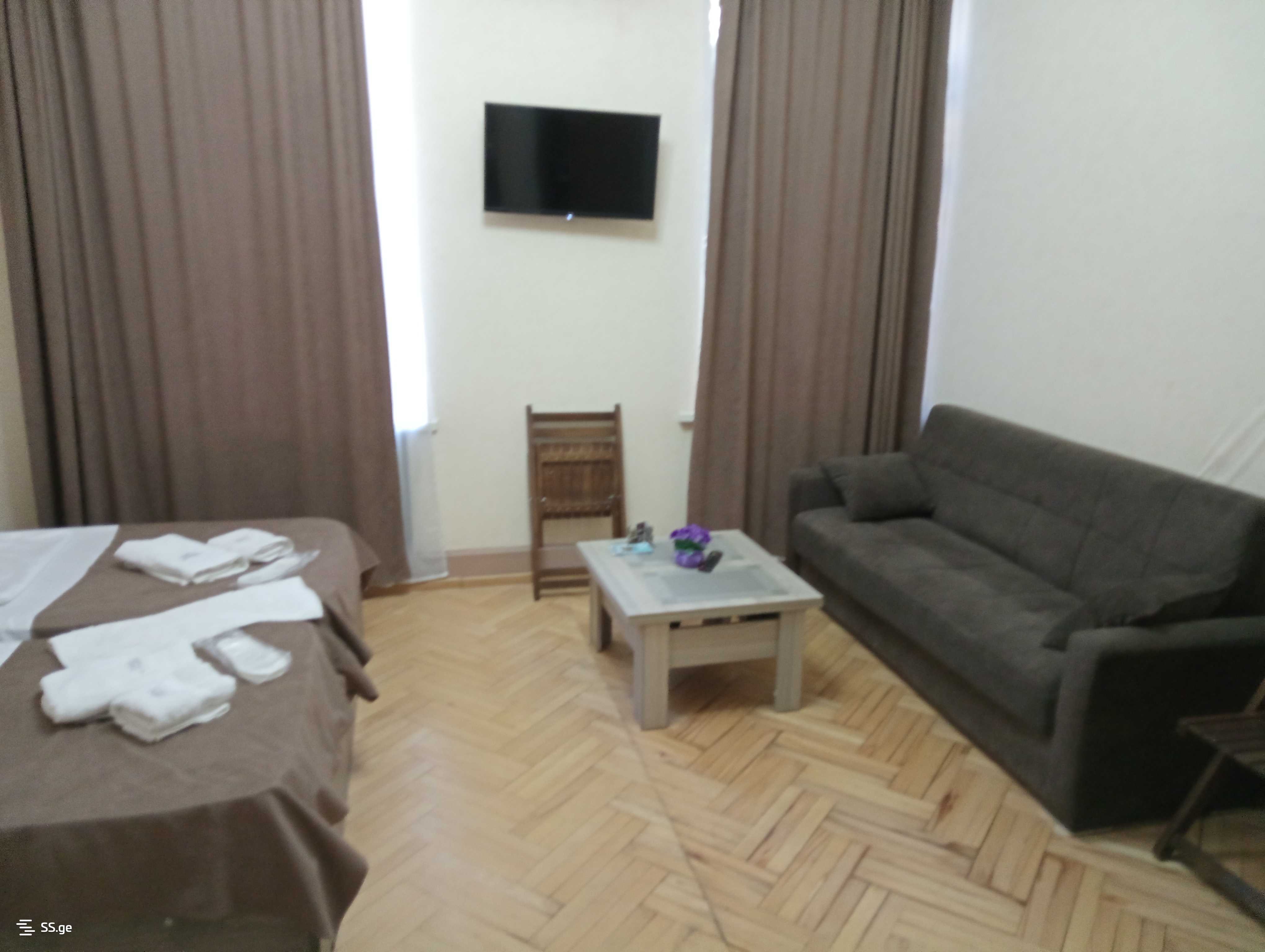 1 Room Flat Daily Rent. Chugureti view 1