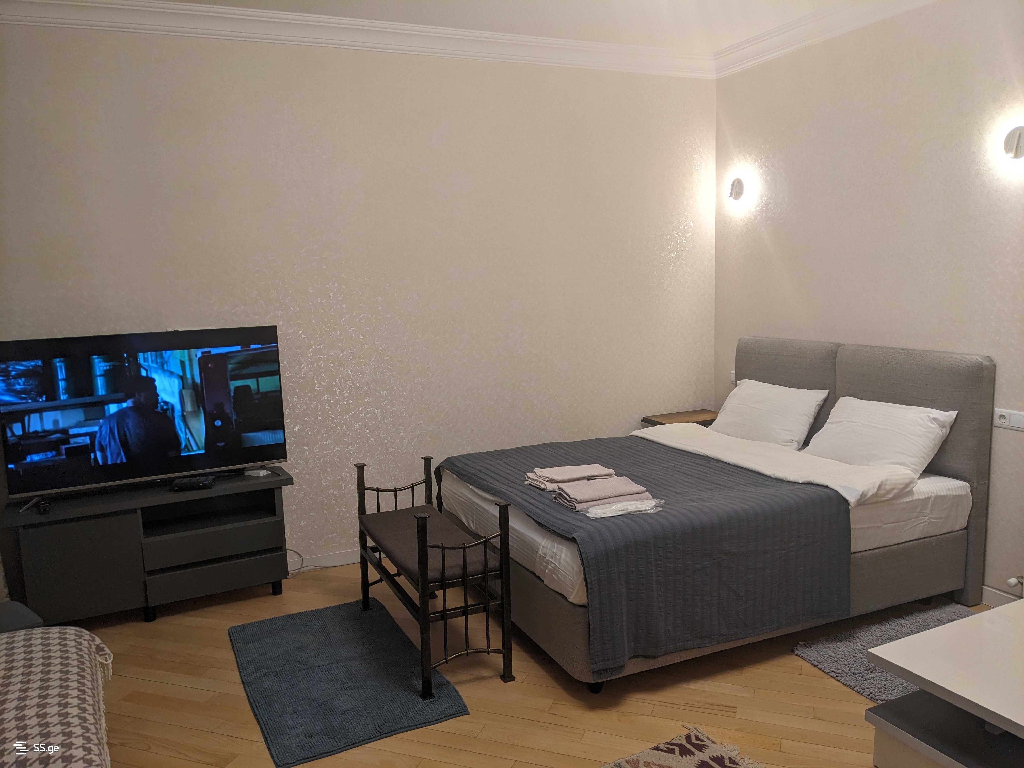 1 Room Flat Daily Rent. Sololaki view 1