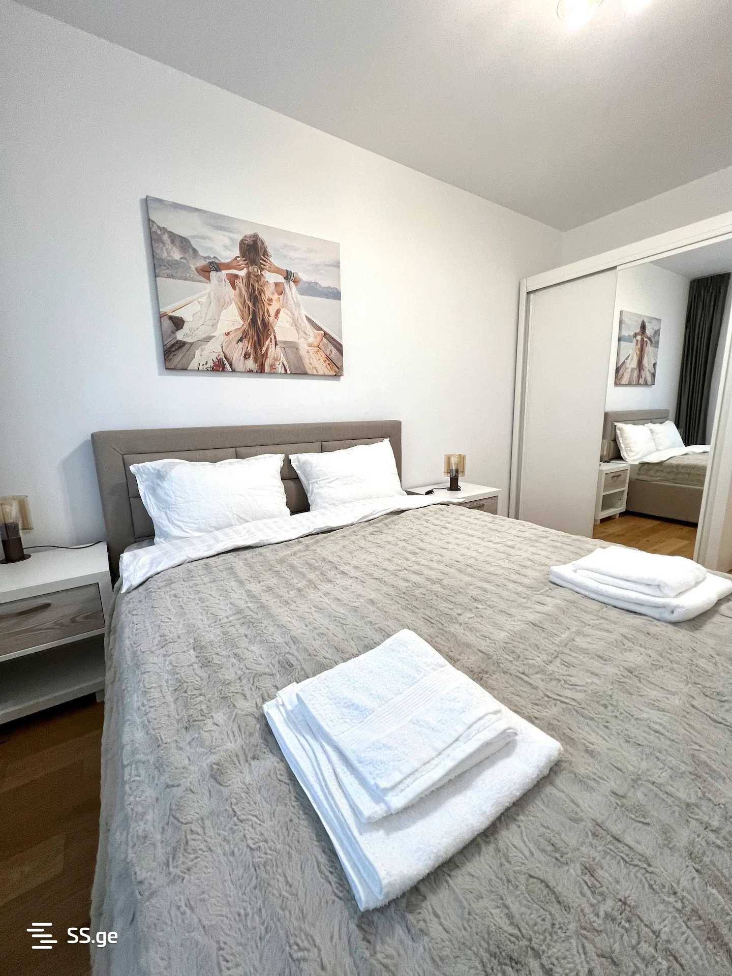 3 Room Flat Daily Rent. Isani view 5