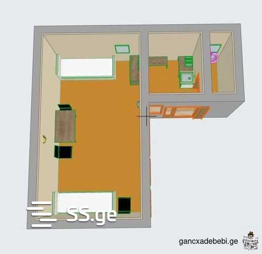 1 Room Private House Daily Rent. Isani view 6