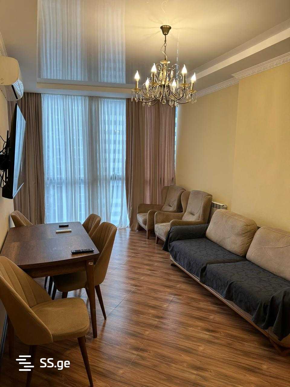 3 Room Flat For Rent. Batumi view 1