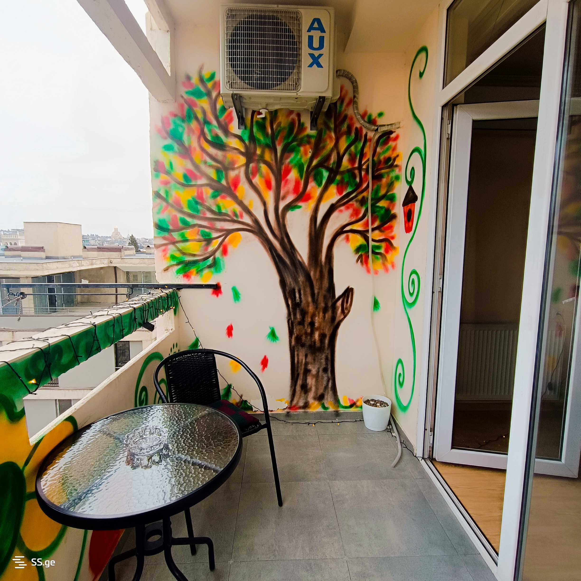 3 Room Flat Daily Rent. Chugureti view 13