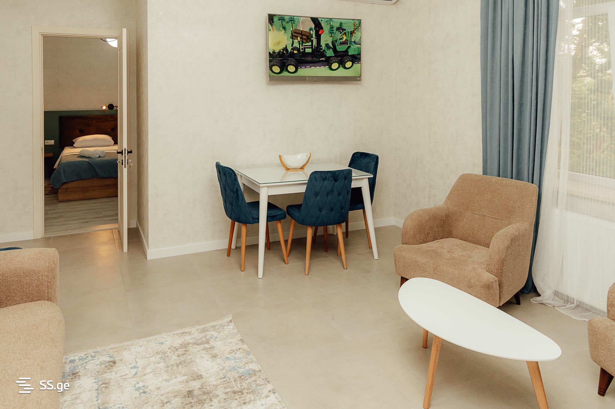 2 Room Flat Daily Rent. Tskaltubo view 6