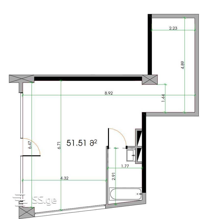 Commercial Space For Sale. Varketili, 4 of 4