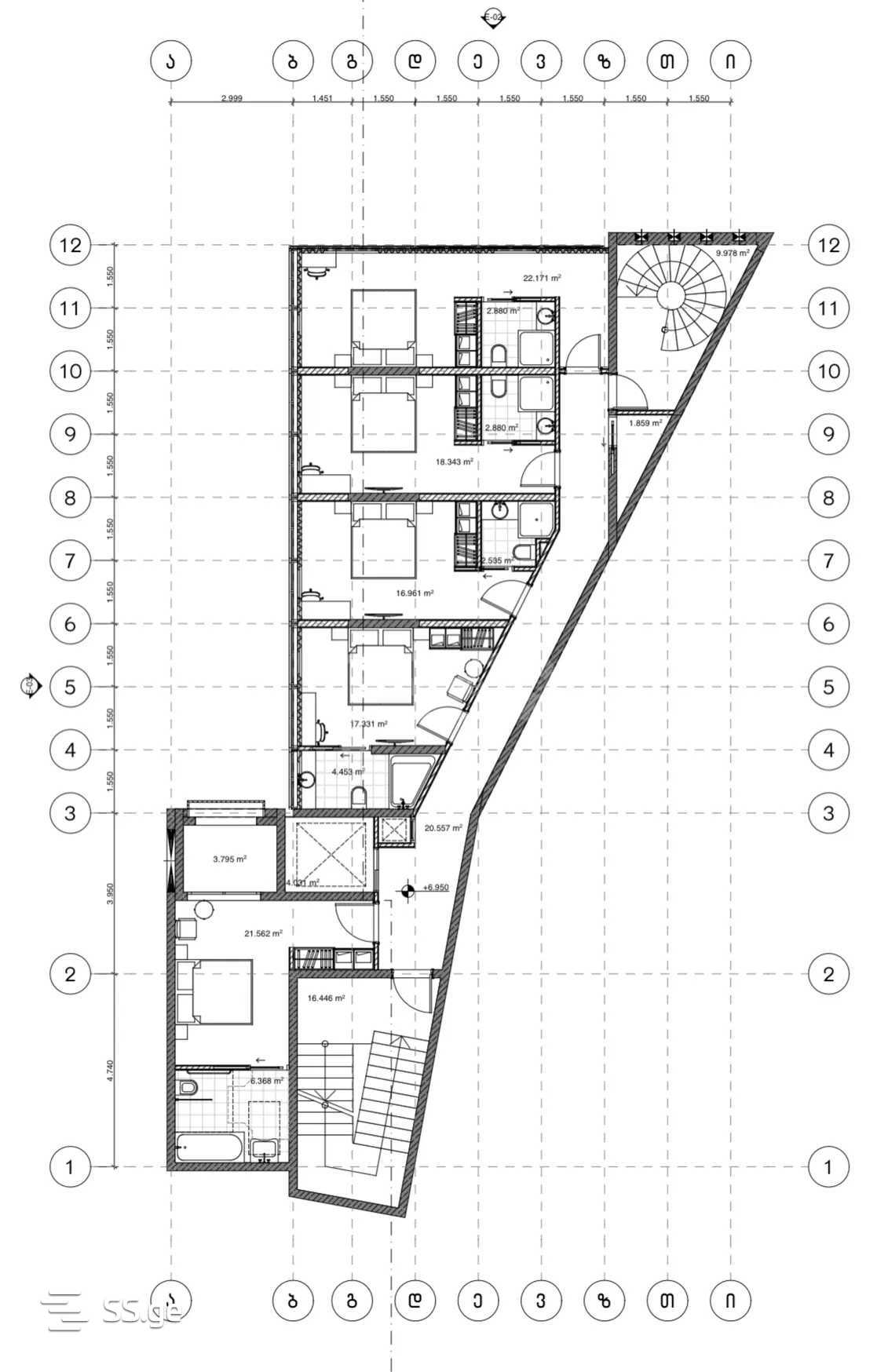 Land For Sale. Sololaki view 3