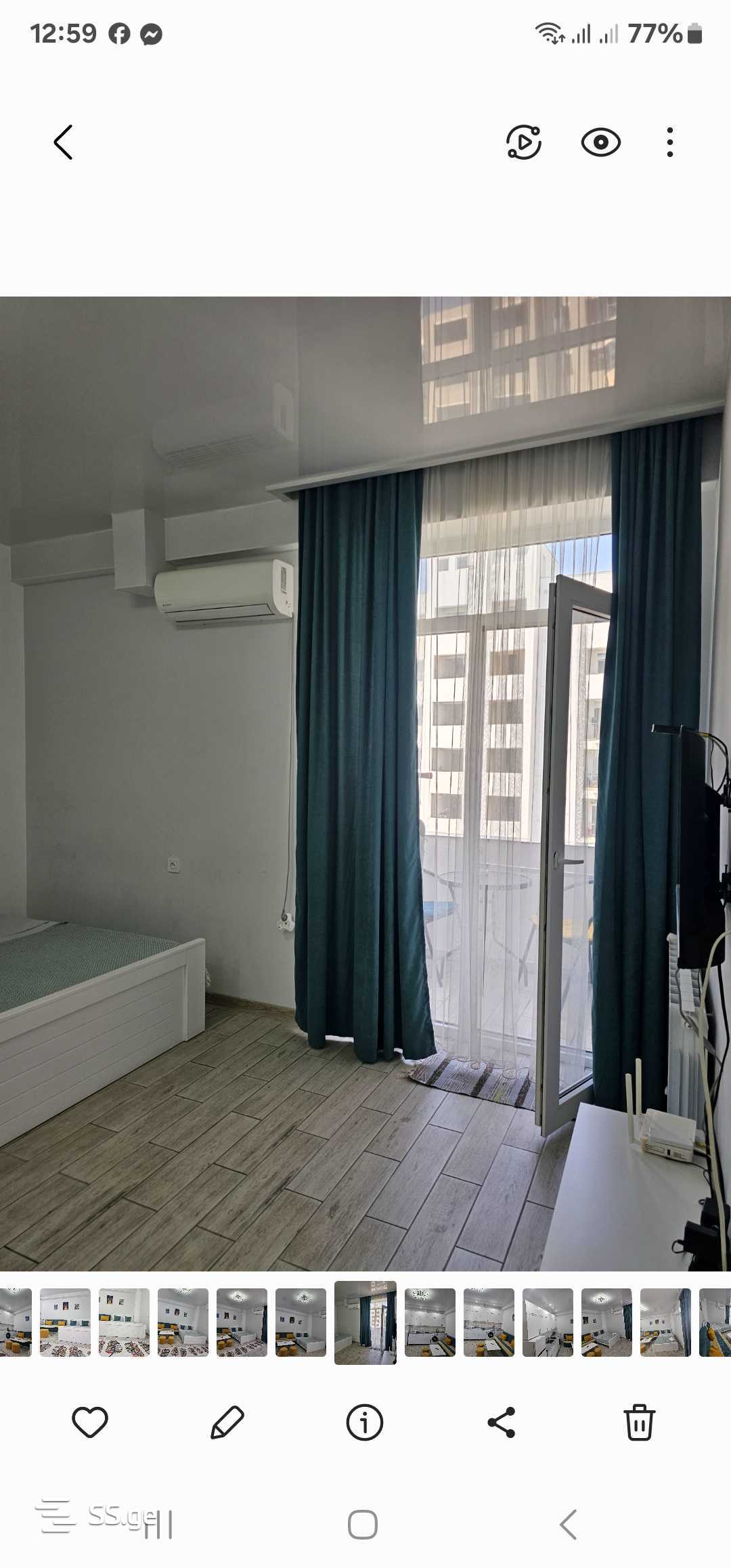 1 Room Flat Daily Rent. Samgori view 4