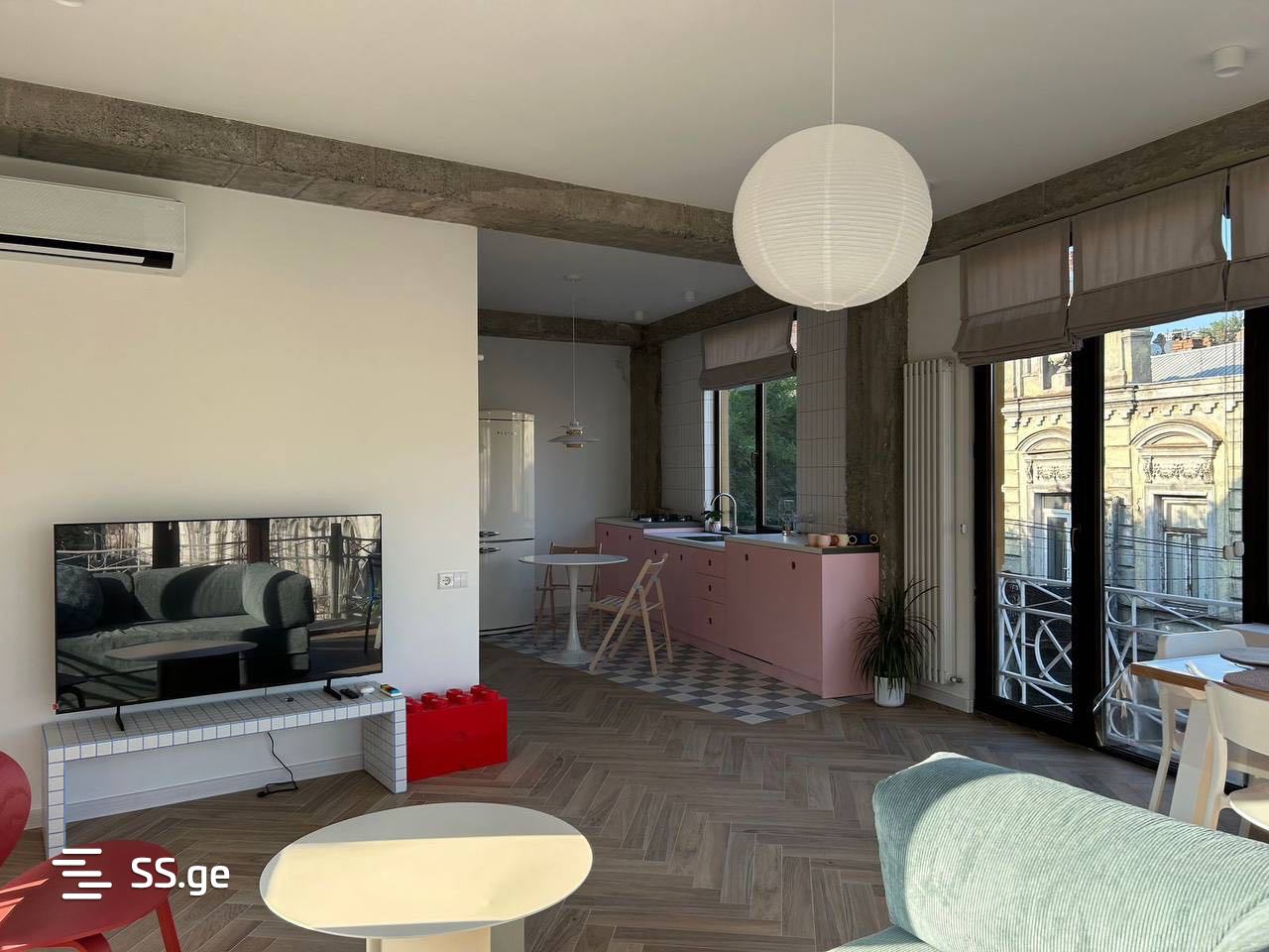 3 Room Flat For Rent. Chugureti view 2