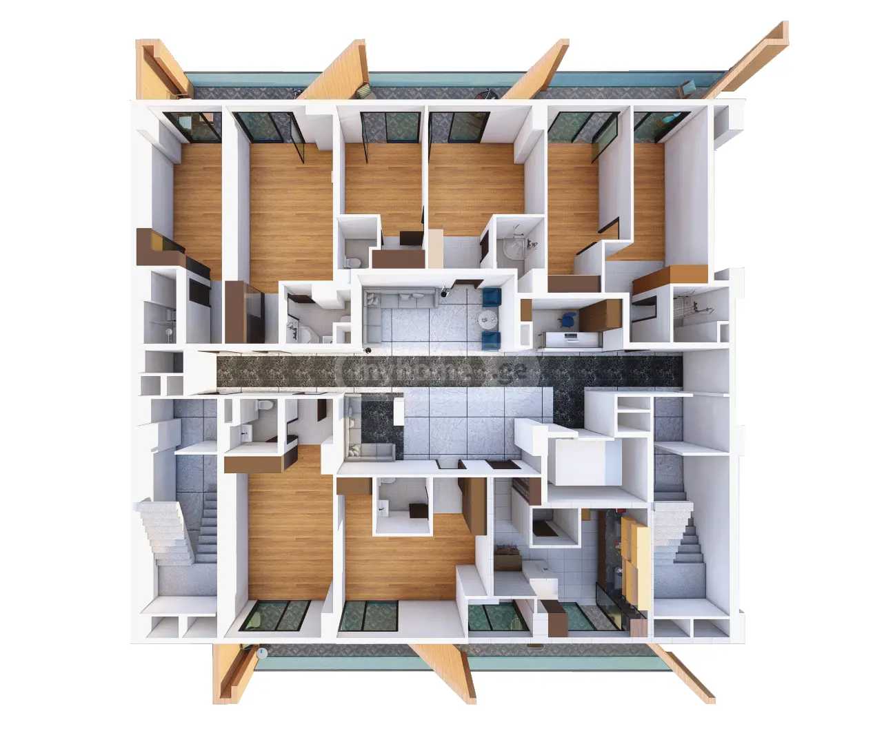 Office For Rent. Saburtalo view 1