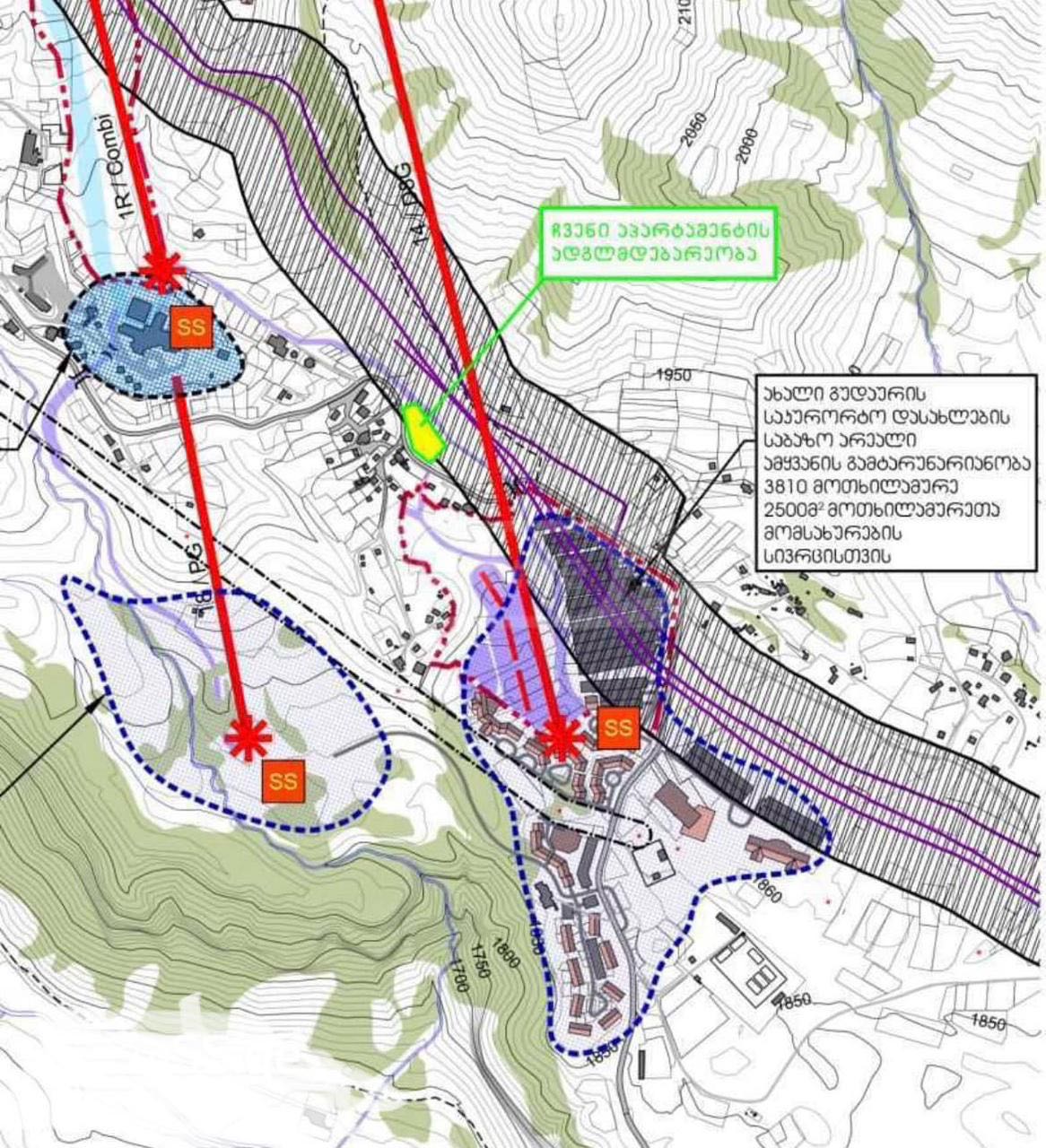 2 room Flat For Sale. Gudauri, 36000 30272521 ss.ge