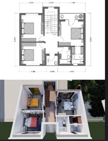 5 Room Private House For Sale view 7