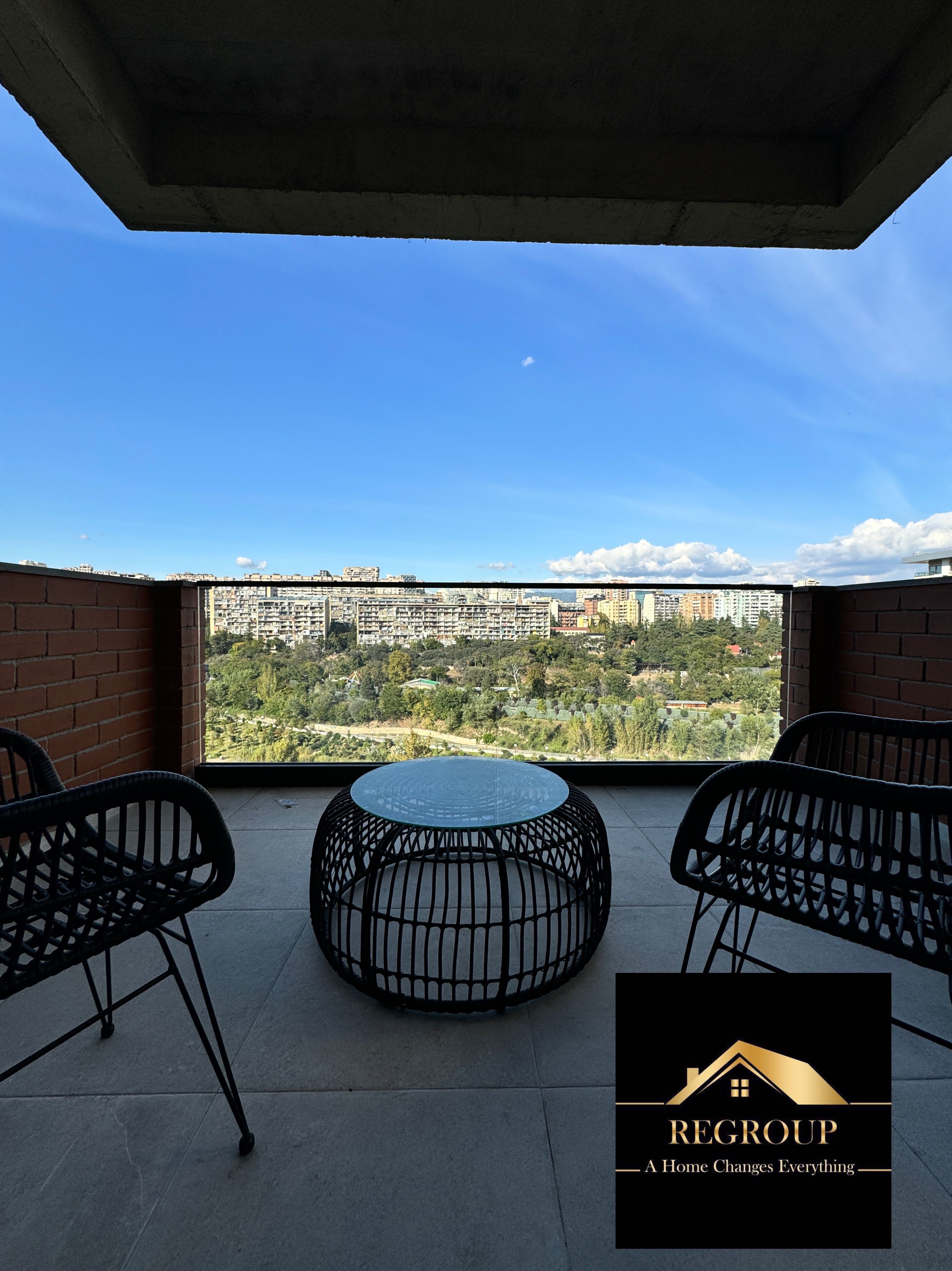 3 Room Flat For Rent. Vake view 1