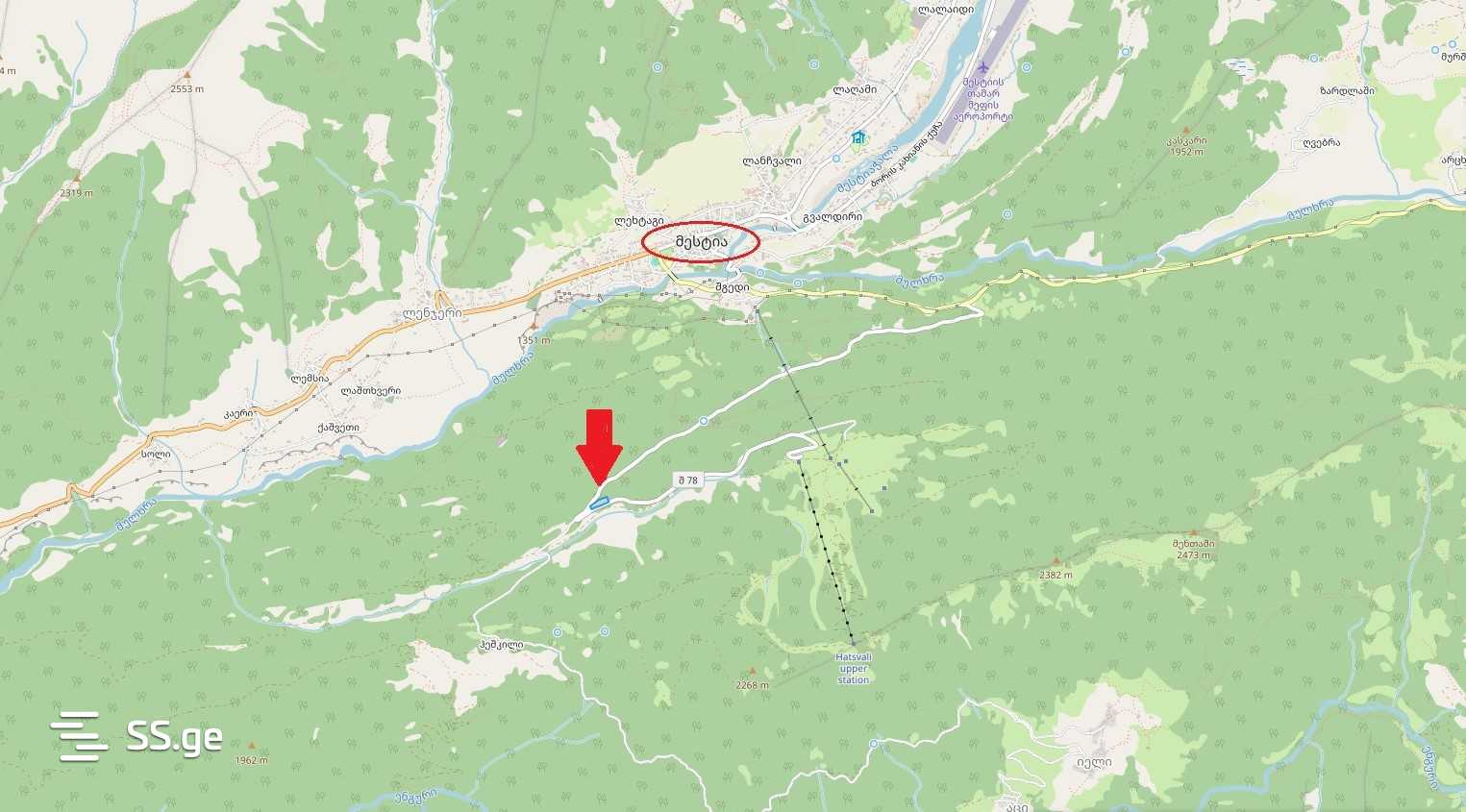 For Sale Sasoplo-Sameurneo Land Plot Mestiashi view 11