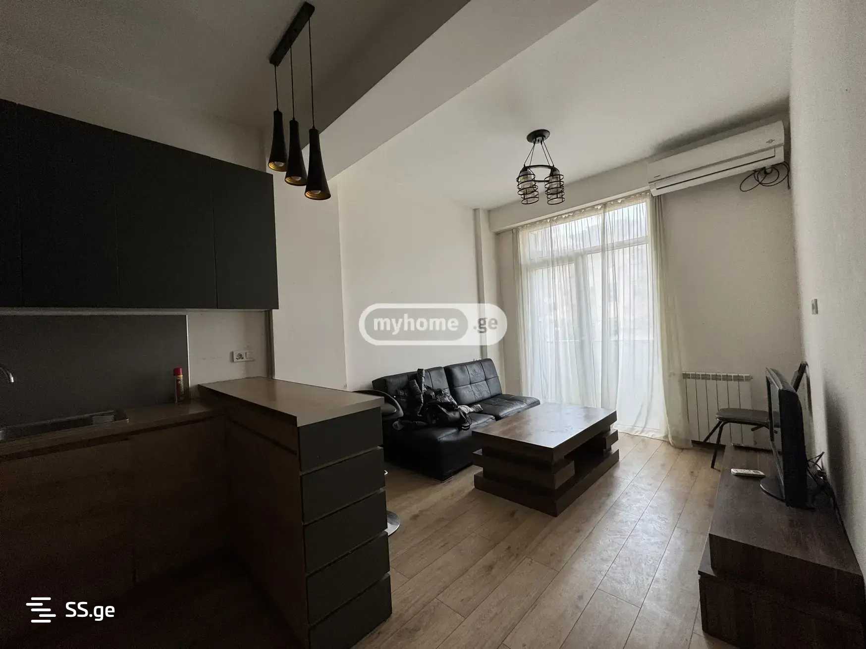 3 Room Flat For Rent. Didube view 1