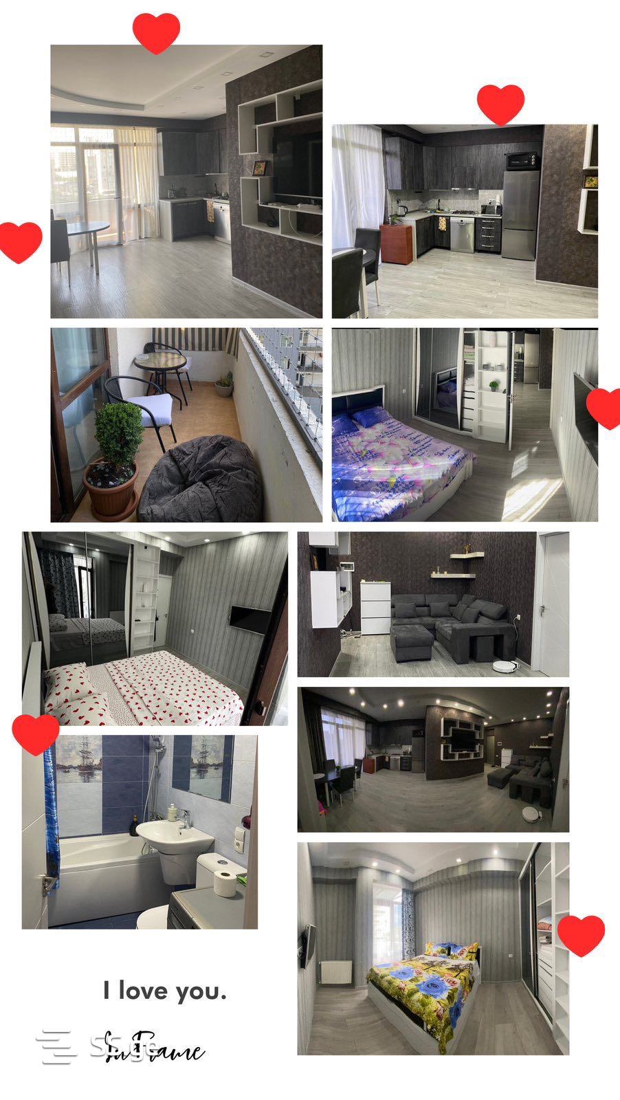 3 Room Flat Daily Rent. Gldani view 11