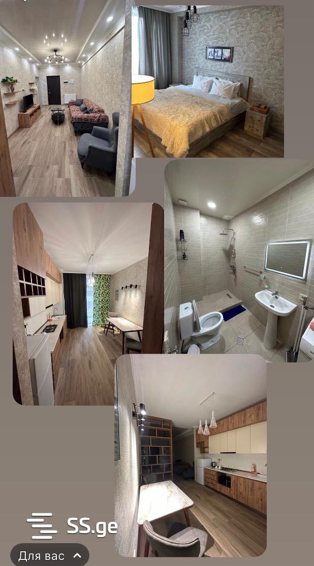 3 Room Flat Daily Rent. Gldani view 4