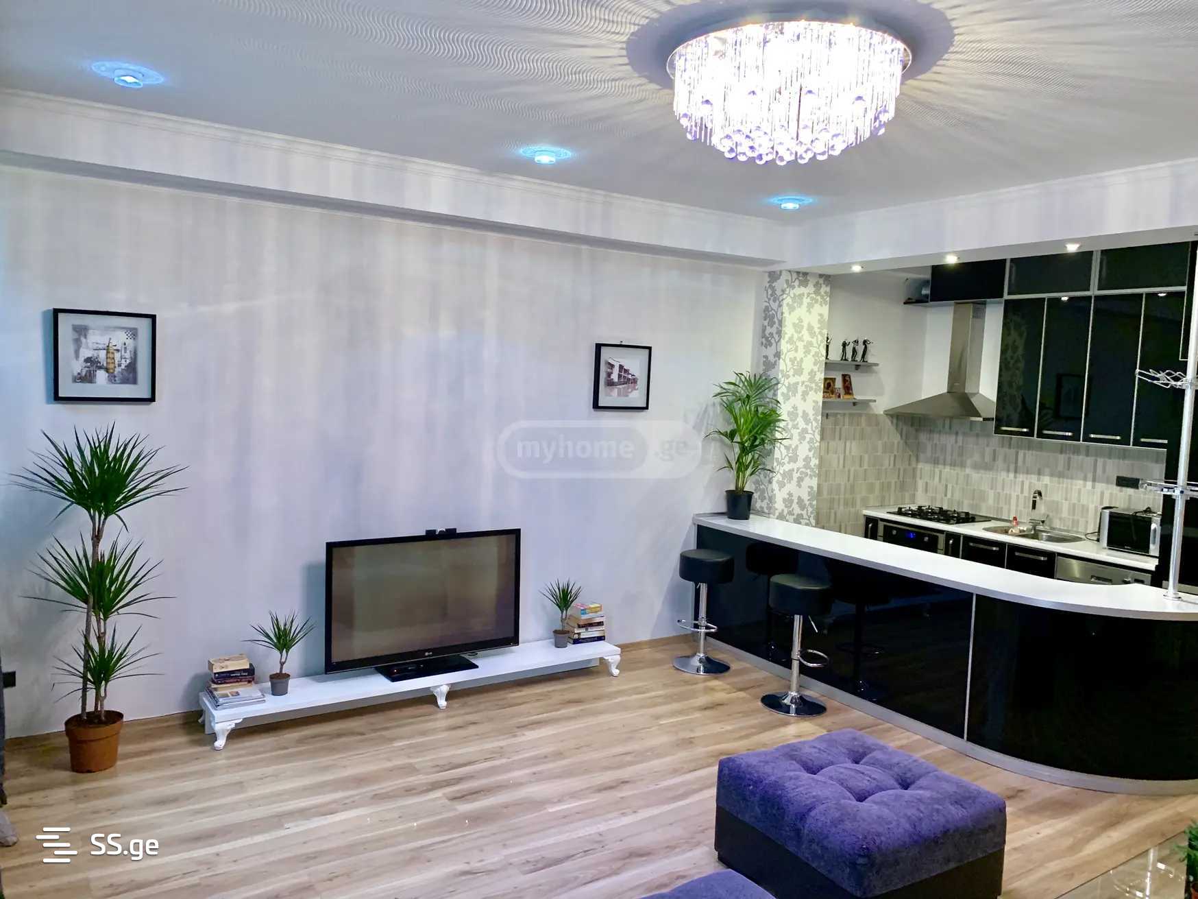 3 Room Flat For Rent. Mtatsminda view 1