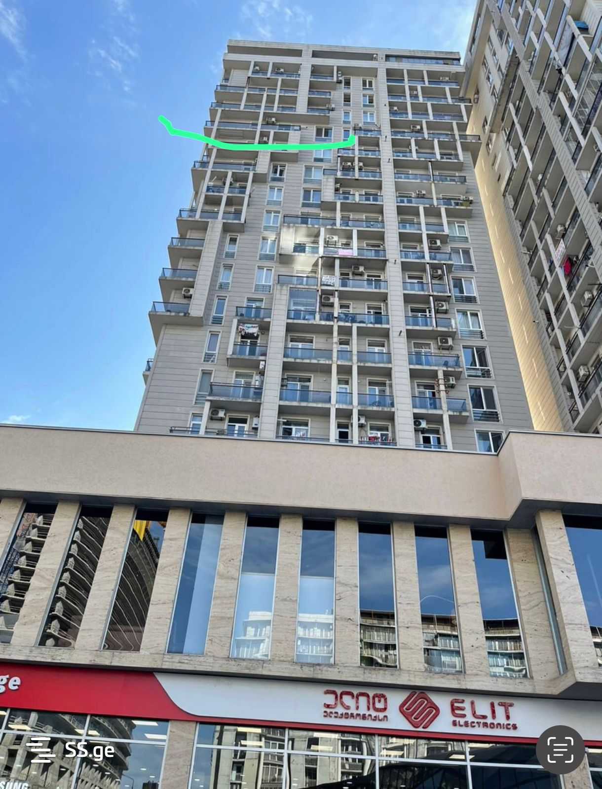 3 Room Flat For Rent. Batumi view 1