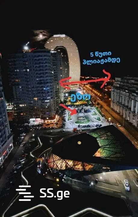 1 Room Flat Daily Rent. Batumi view 12