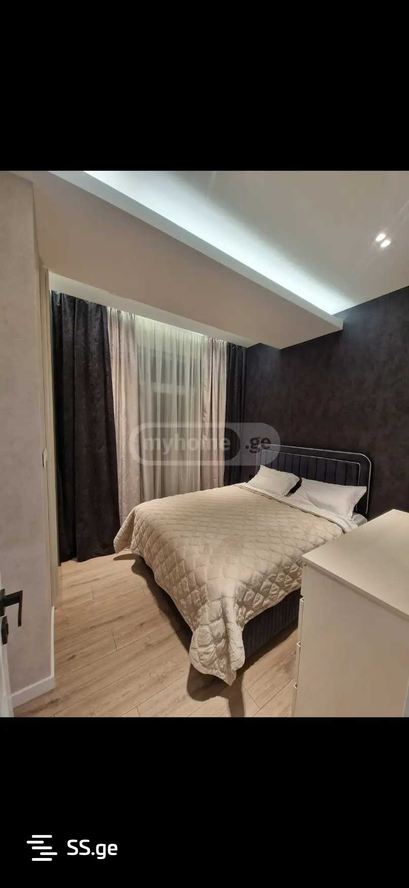 3 Room Flat For Rent. Vazisubani view 1