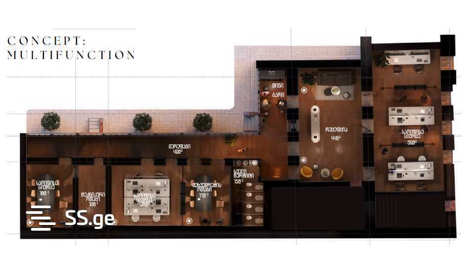 Office For Rent. Chugureti, 1 of 4