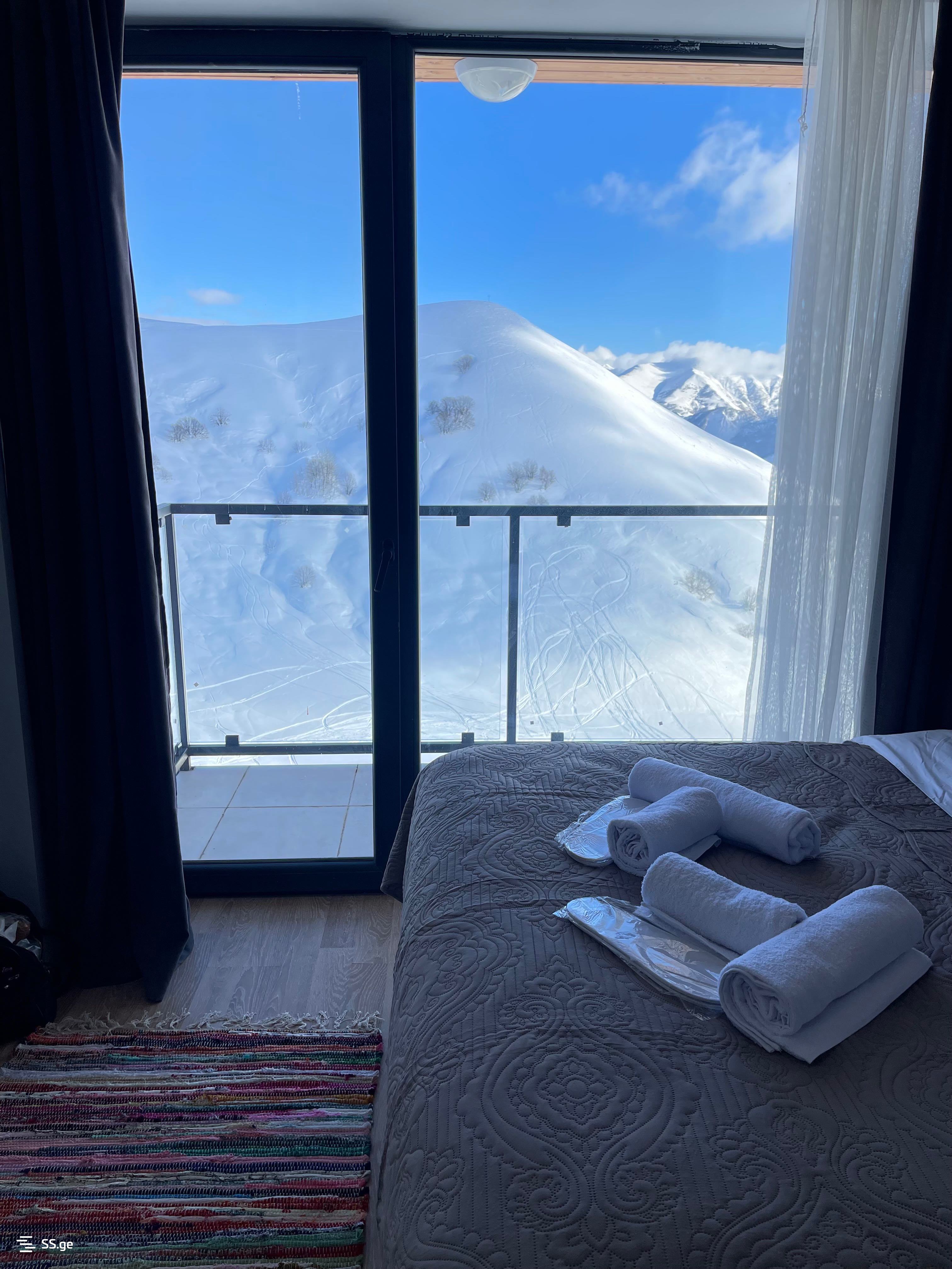 1 Room Flat Daily Rent. Gudauri, 1 of 4