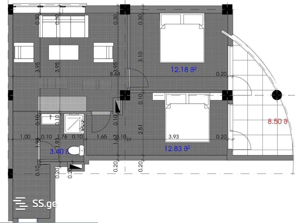 Продажа 3-комната Квартира view 5