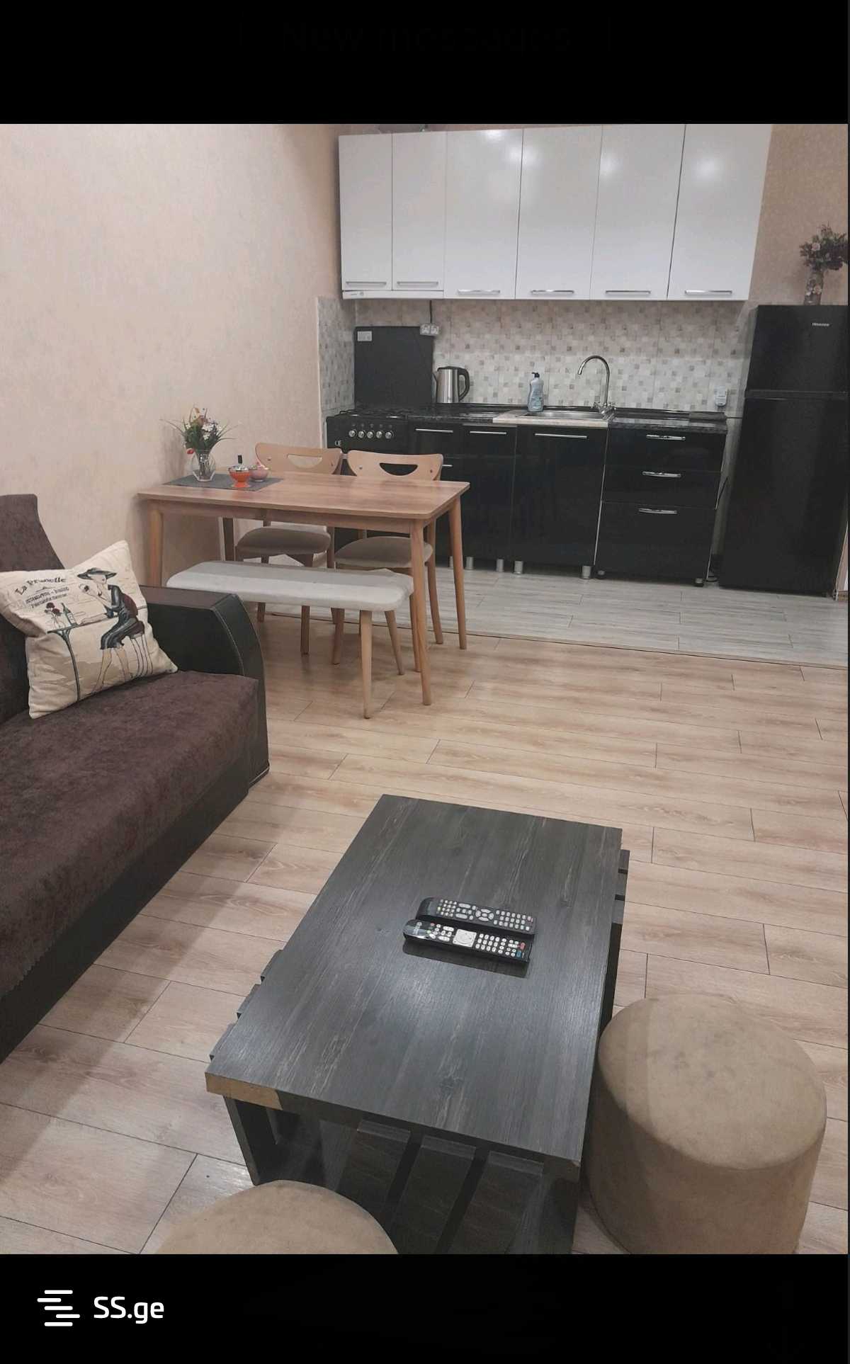 2 room Flat Daily rent. Mukhiani – pohled 3