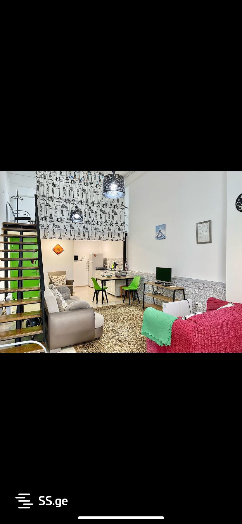 2 room Flat Daily rent. Vake - View 2