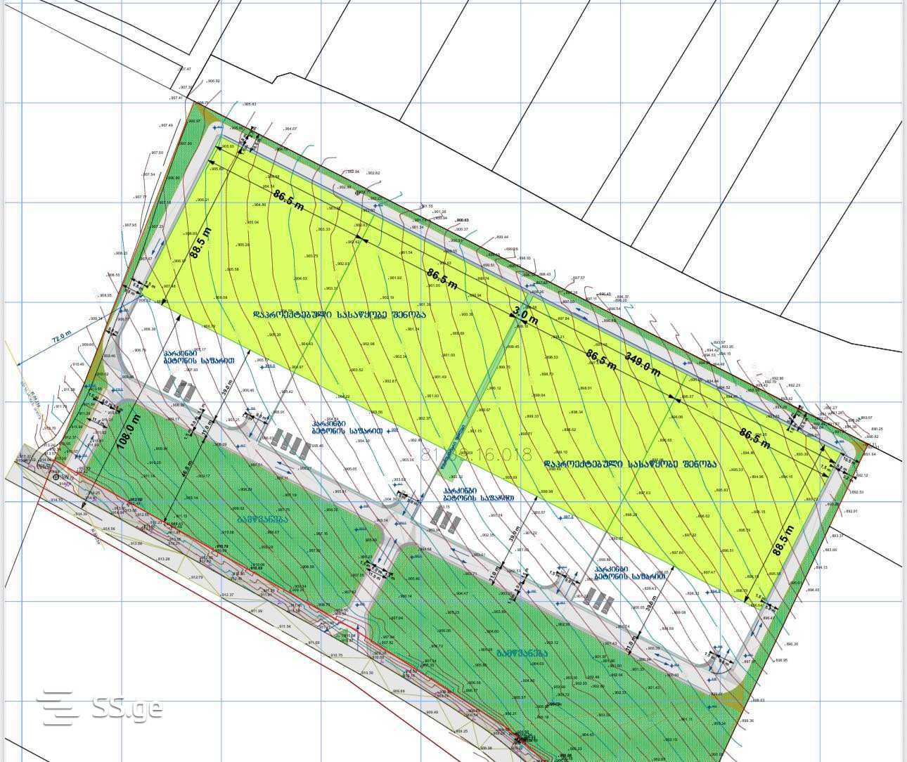 Land For Sale. Gardabani view 2