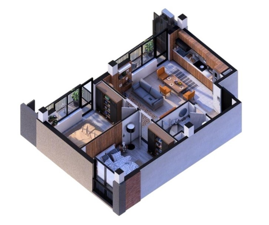 3 Room Flat For Sale, 1 of 1