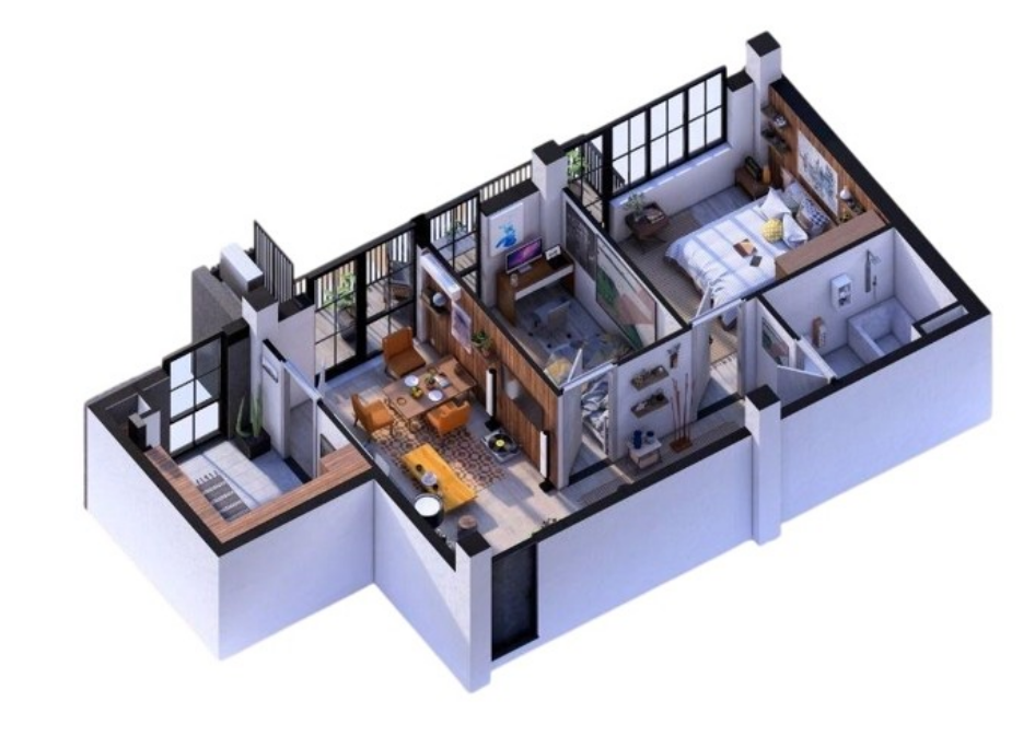 3 Room Flat For Sale, 1 of 1