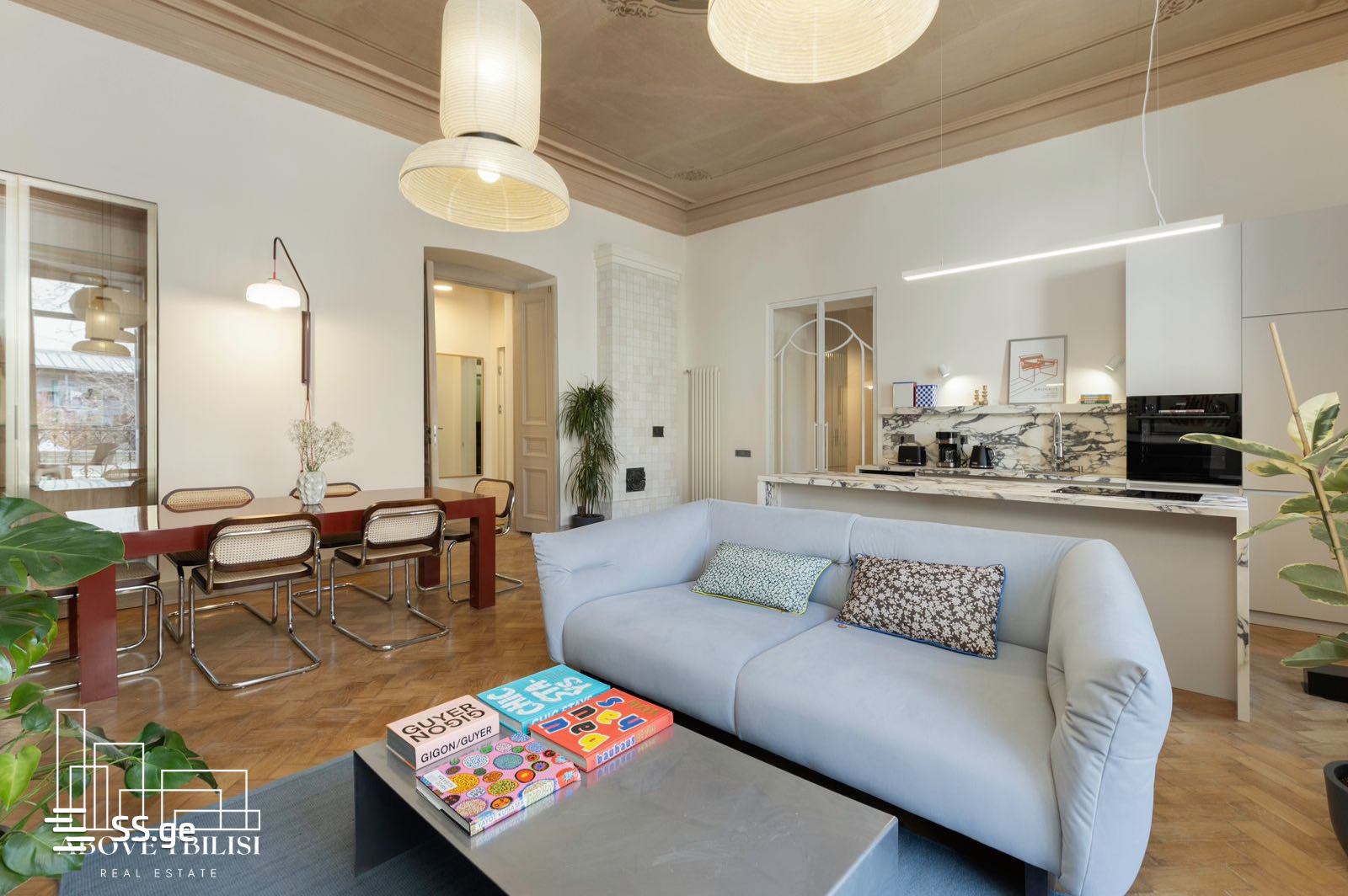 David Aghmashenebeli Ave, 55/1: 3-Room, 91.0 M² | Korter.Ge view 33