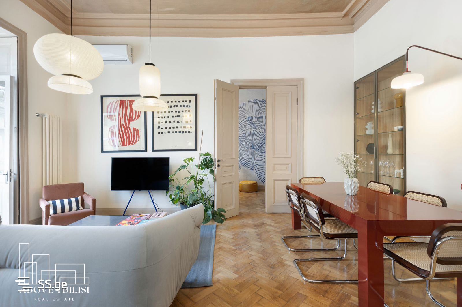 David Aghmashenebeli Ave, 55/1: 3-Room, 91.0 M² | Korter.Ge view 27