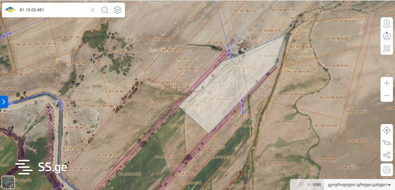Agricultural Plot For Sale In Vaziani, In Gardabani Municipality view 4