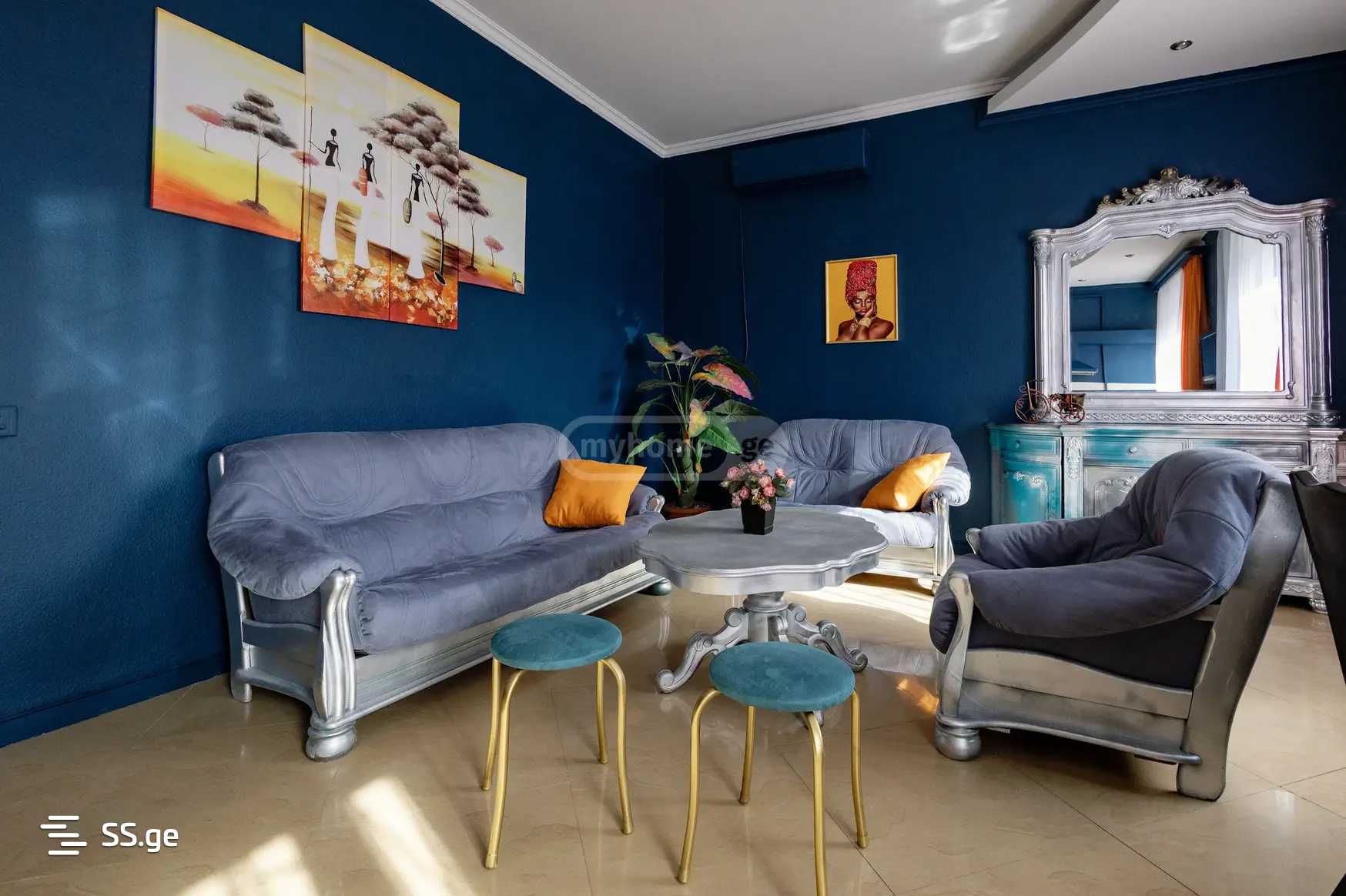4 Room Flat For Rent. Chugureti, 1 of 12