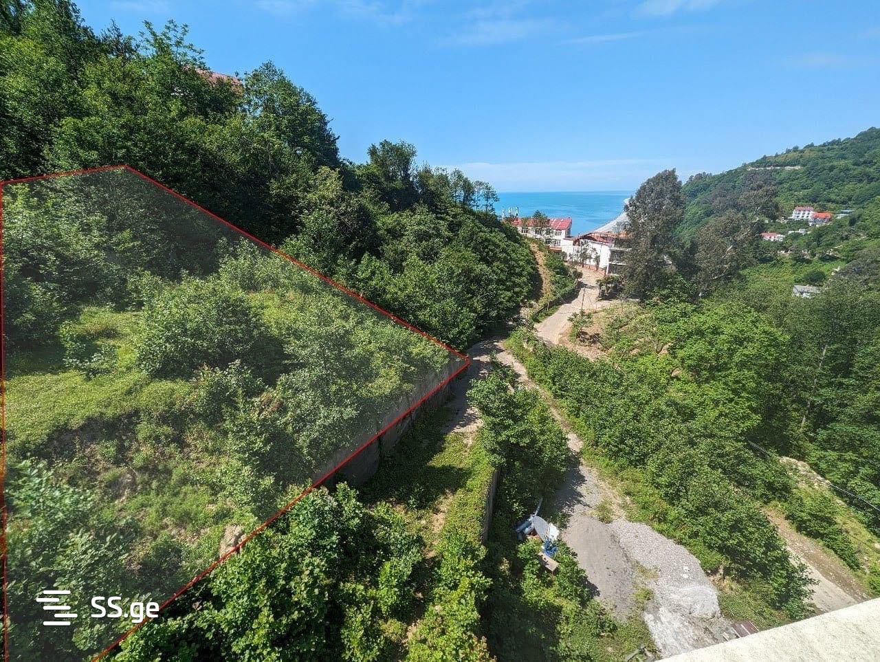 Land For Sale. Kvariati view 2
