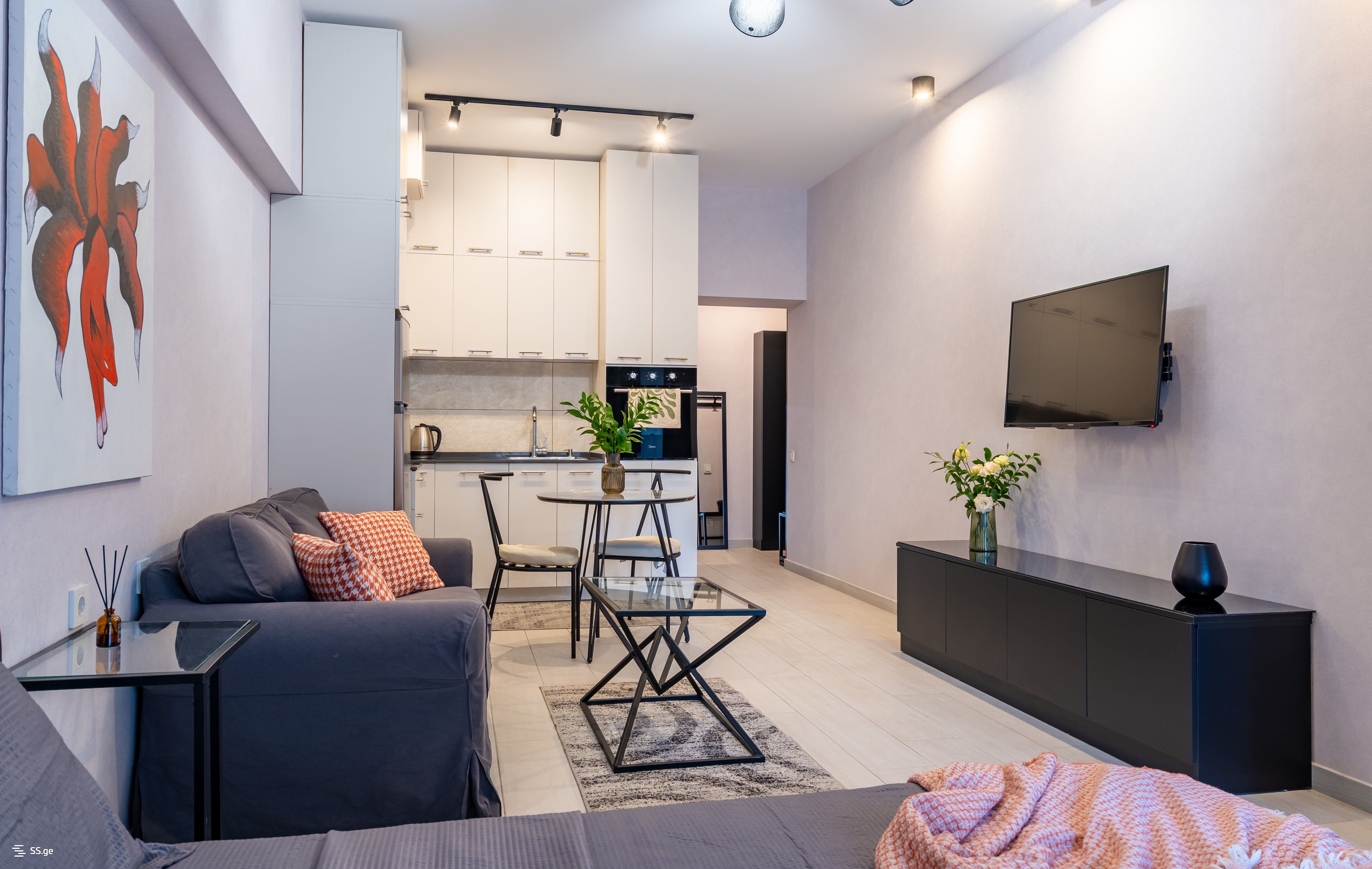 1 room Flat Daily rent. Saburtalo - Widok 2