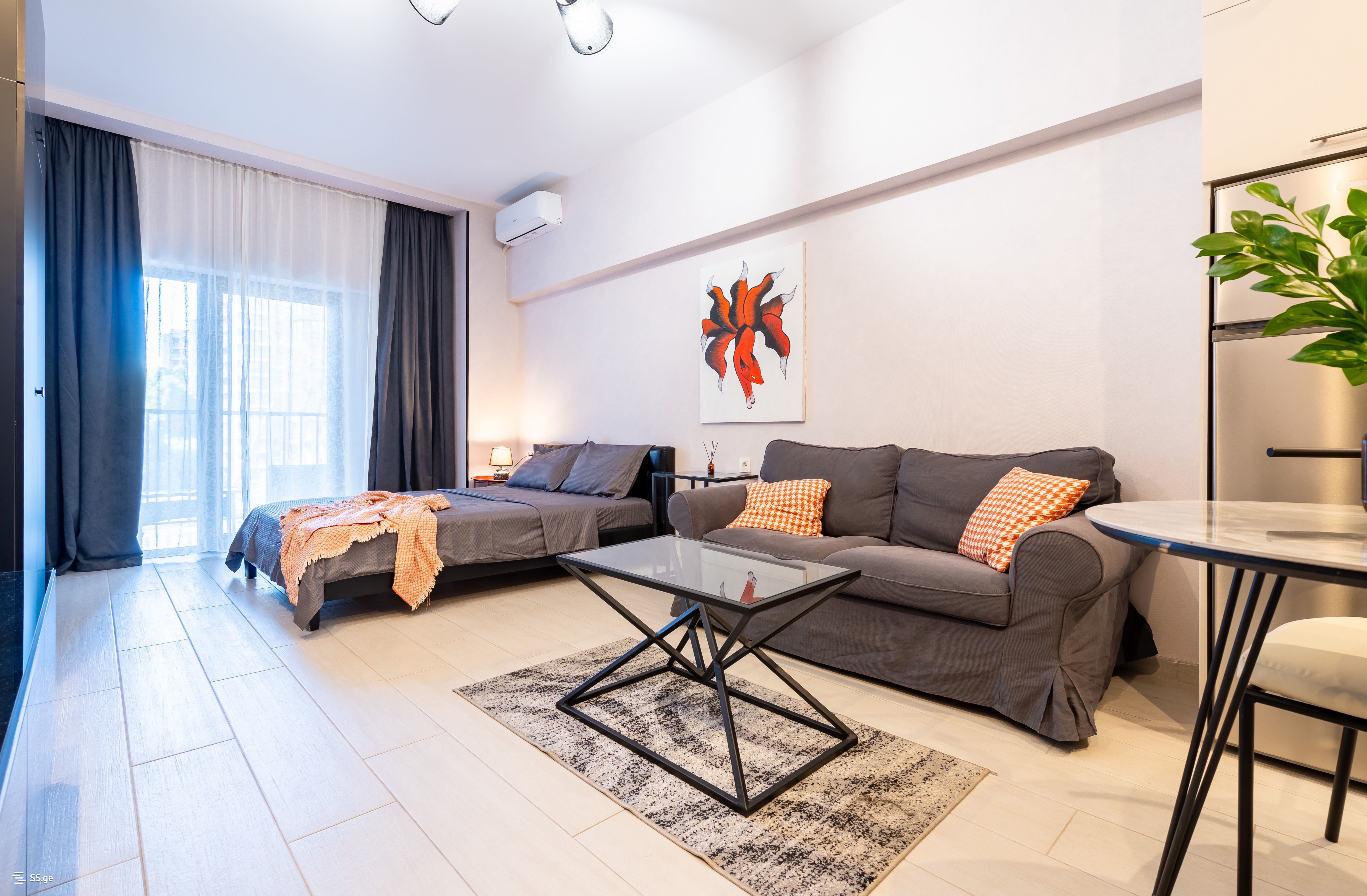 1 room Flat Daily rent. Saburtalo - Widok 3