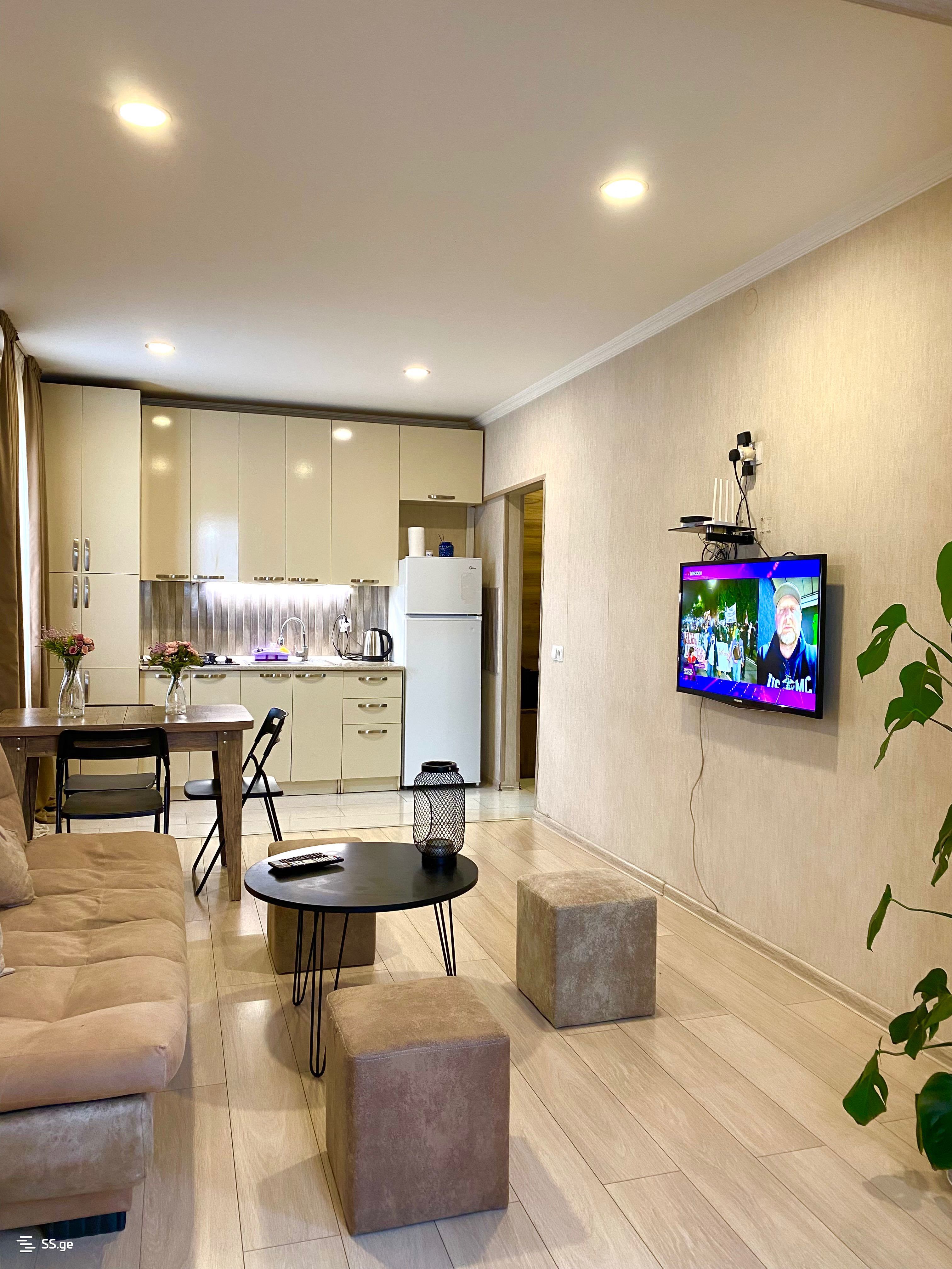 2 room Flat Daily rent. Chugureti, Tbilisi